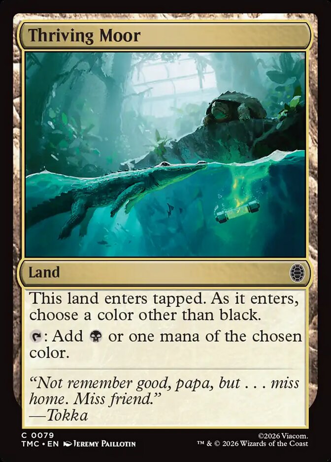 Thriving Moor card front