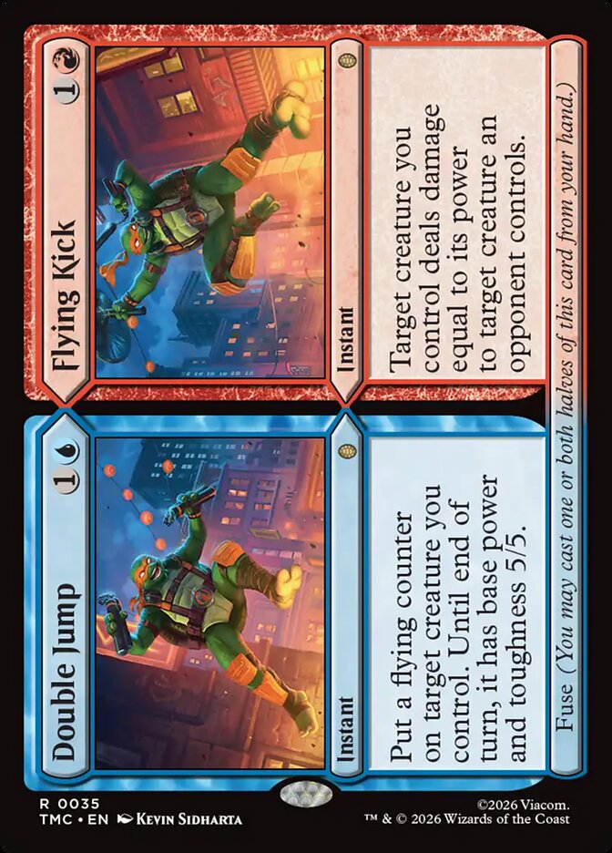 Double Jump card front
