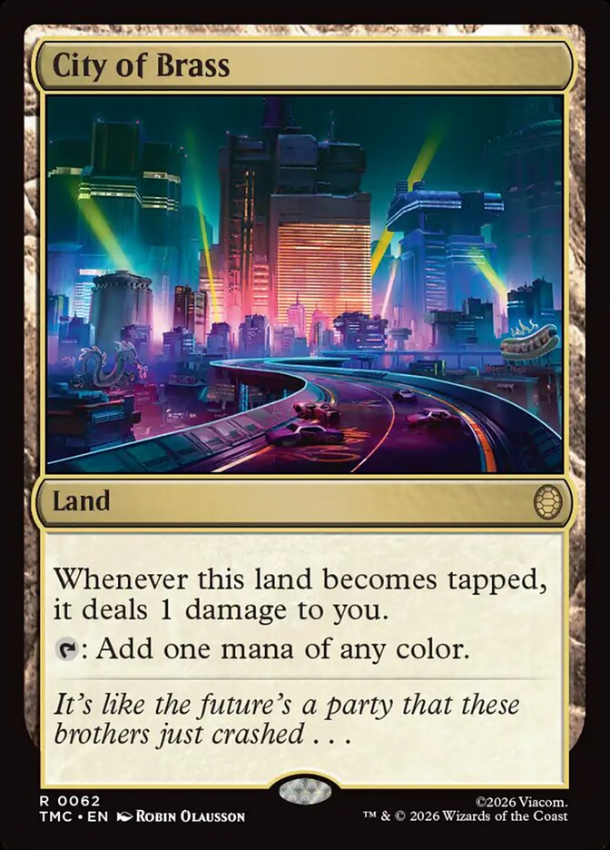 City of Brass card front