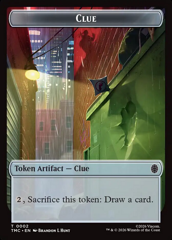 Clue card front
