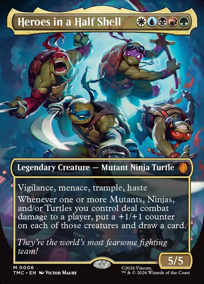 Heroes in a Half Shell card front