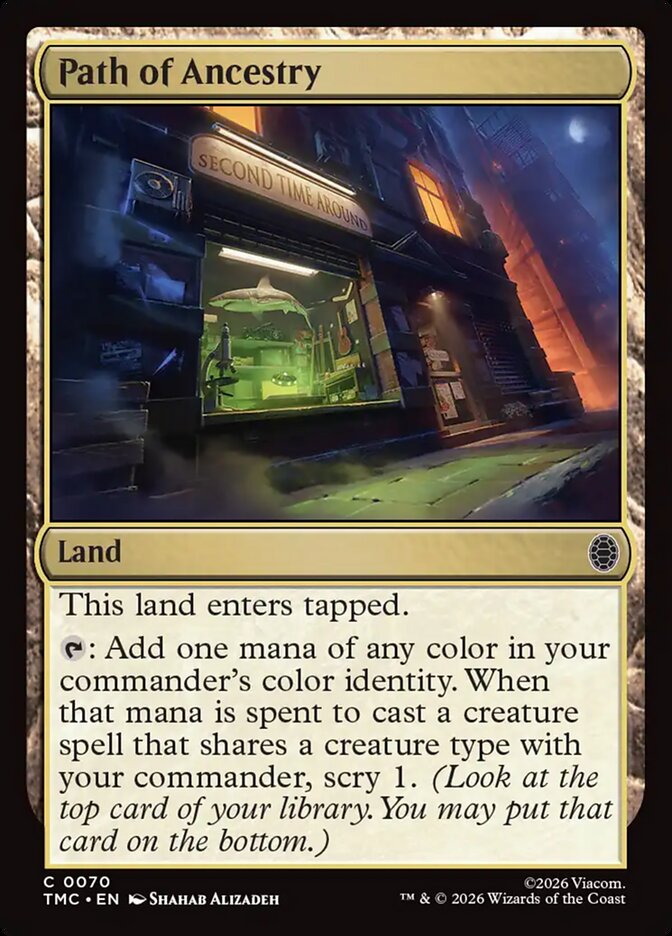 Path of Ancestry card front