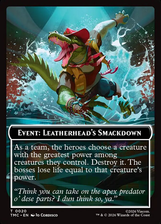 Event: Leatherhead's Smackdown card front