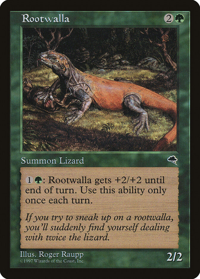 Rootwalla card front