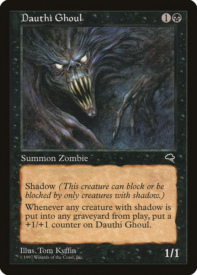 Dauthi Ghoul card front