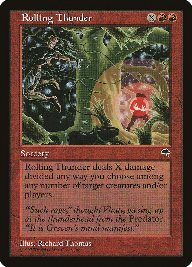 Rolling Thunder card front