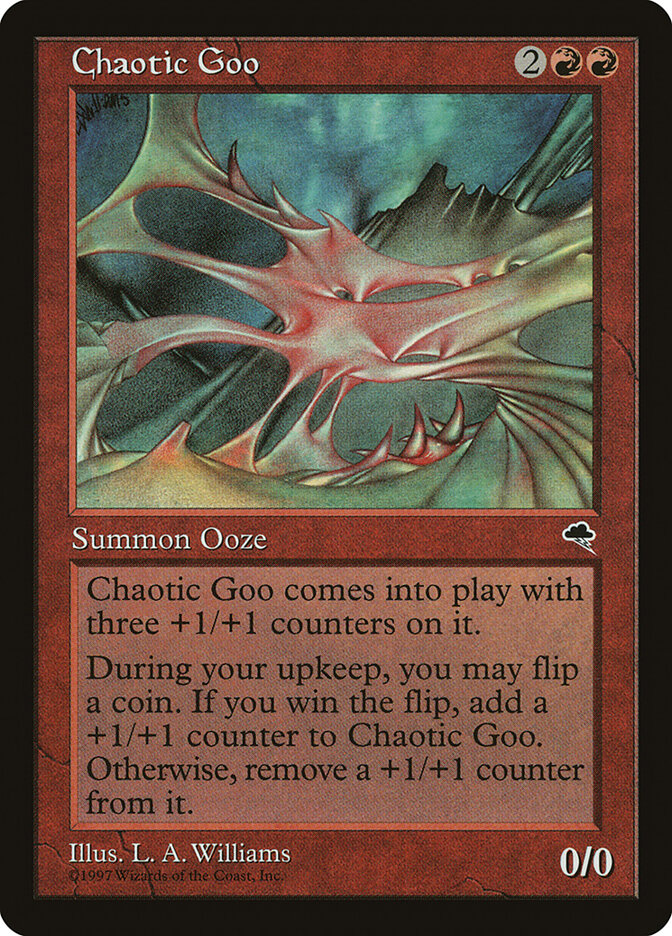 Chaotic Goo card front