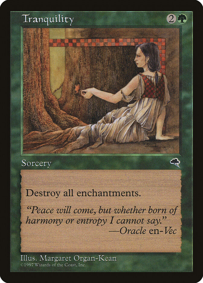 Tranquility card front