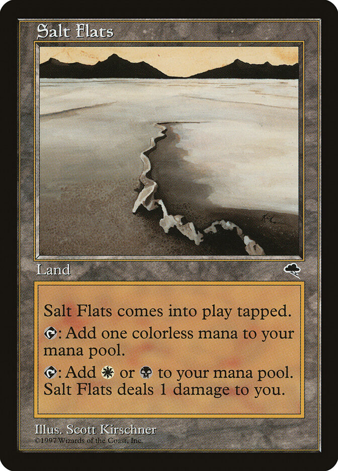 Salt Flats card front