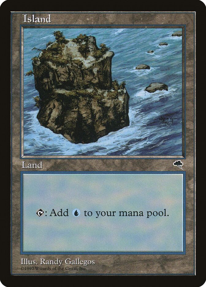 Island card front