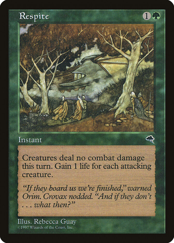 Respite card front
