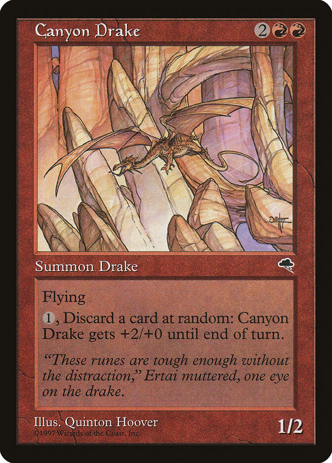 Canyon Drake card front
