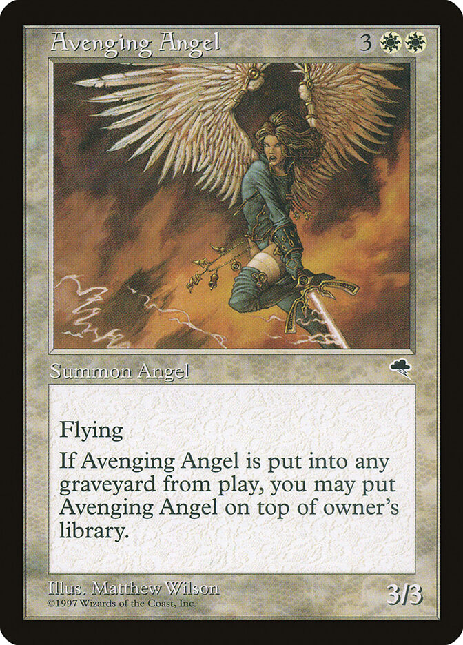 Avenging Angel card front