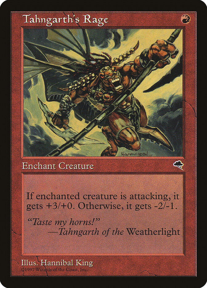 Tahngarth's Rage card front