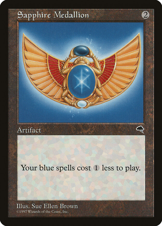 Sapphire Medallion card front