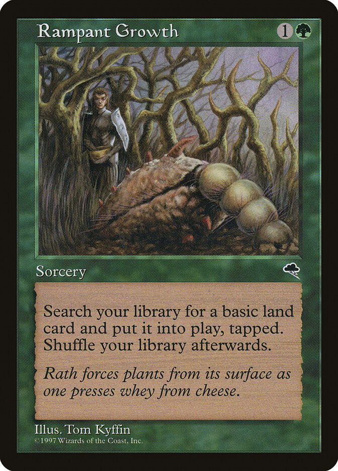 Rampant Growth card front