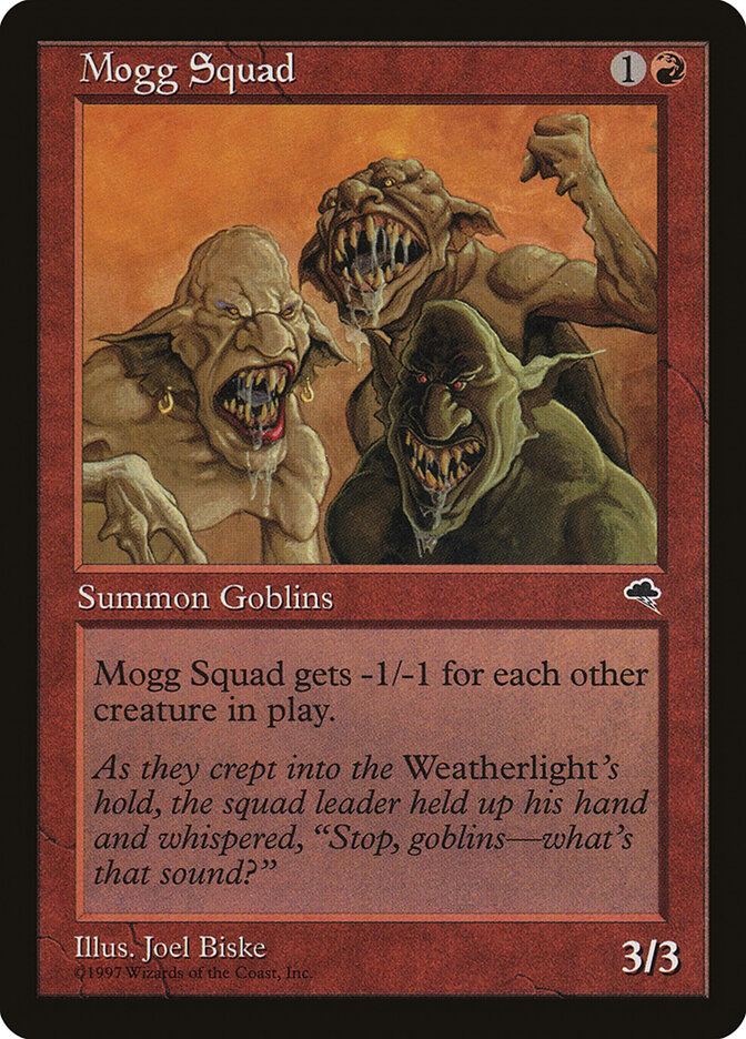 Mogg Squad card front