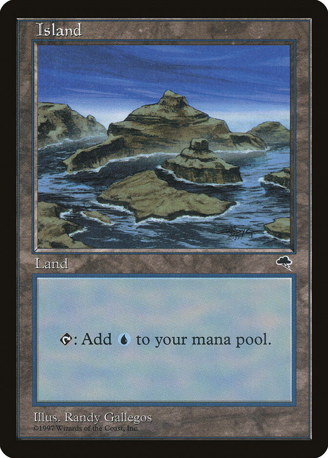 Island card front