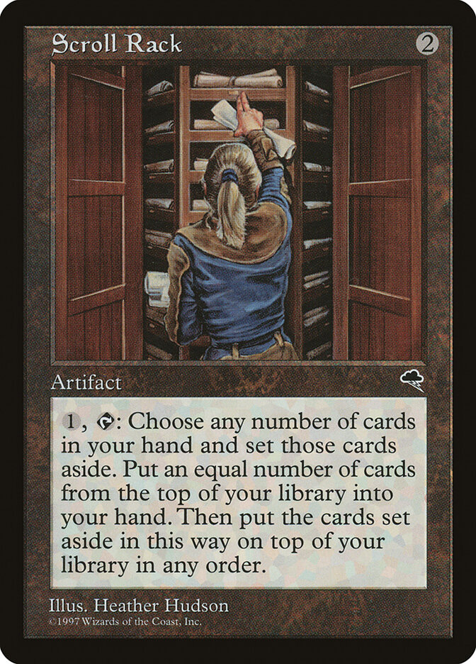 Scroll Rack card front