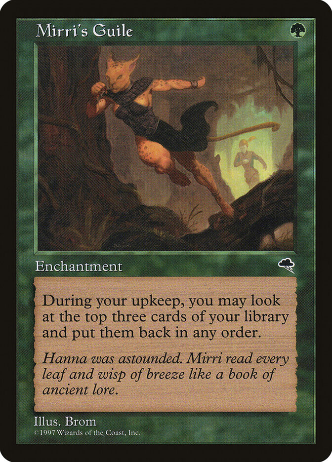 Mirri's Guile card front