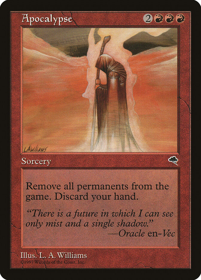 Apocalypse card front