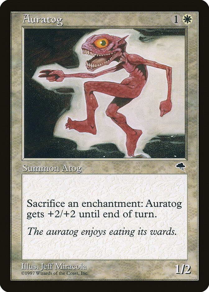 Auratog card front