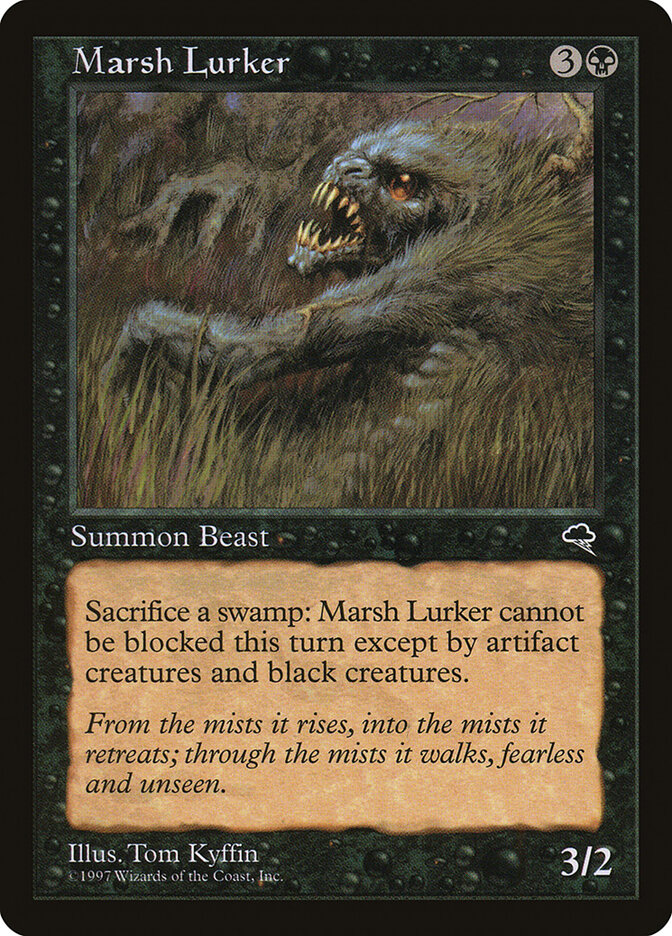 Marsh Lurker card front