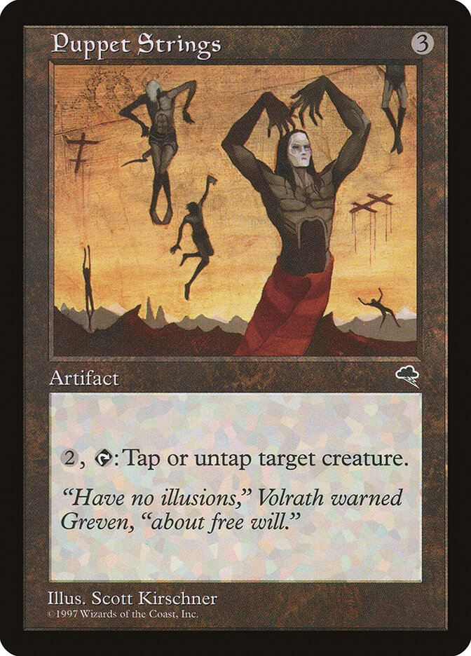 Puppet Strings card front