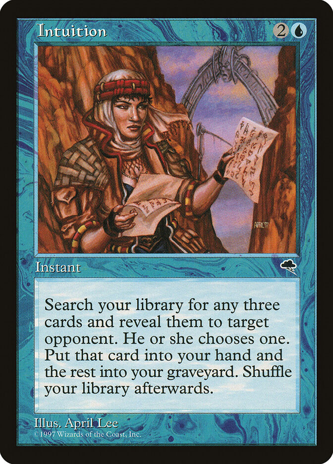 Intuition card front