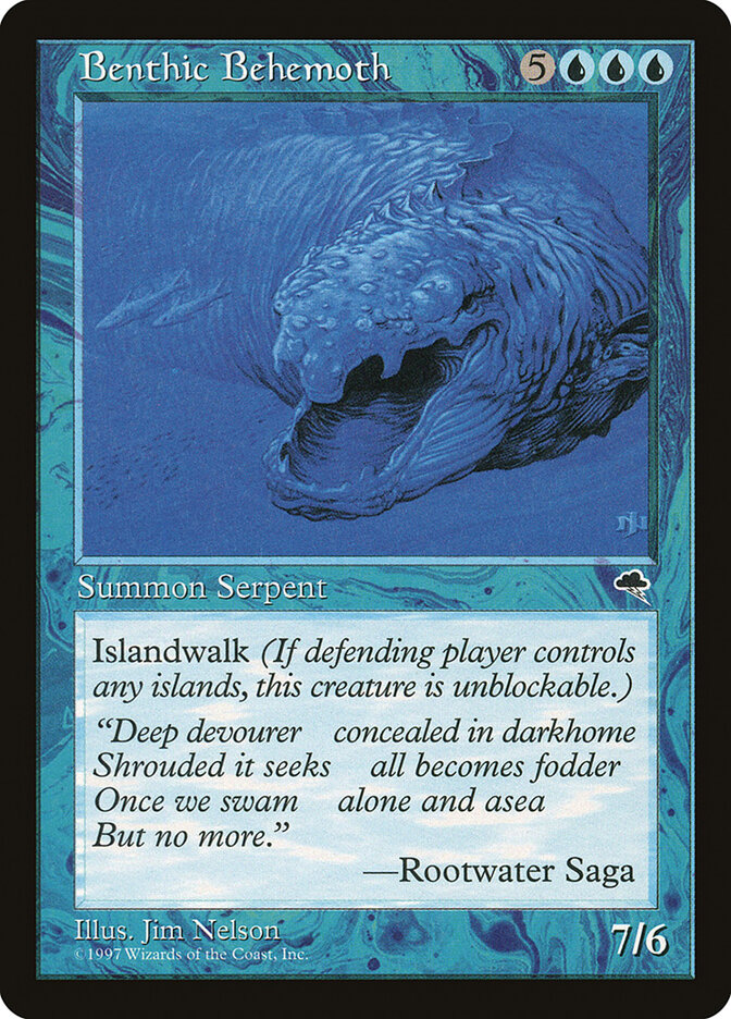 Benthic Behemoth card front