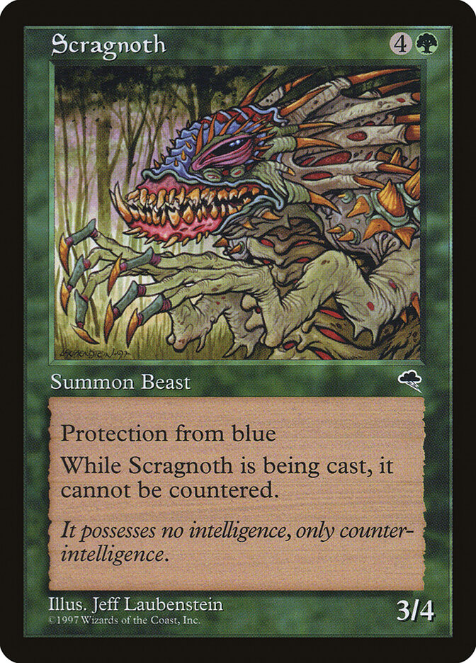 Scragnoth card front