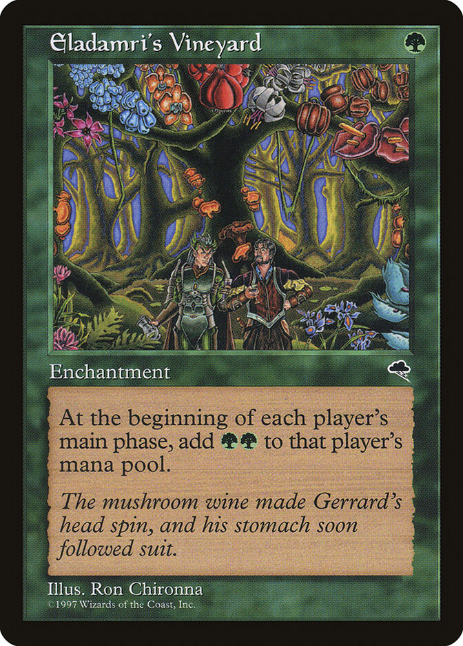 Eladamri's Vineyard card front