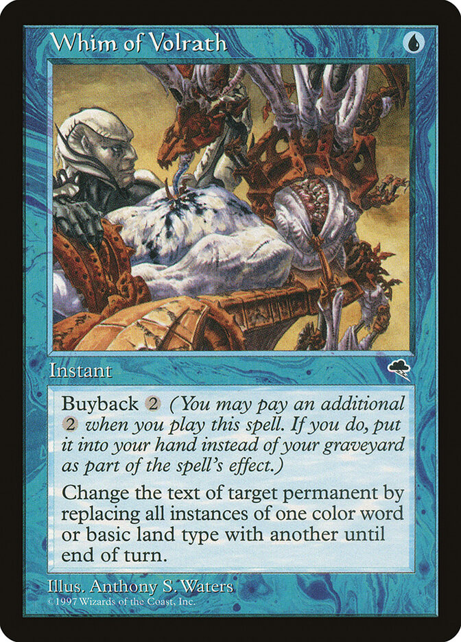 Whim of Volrath card front