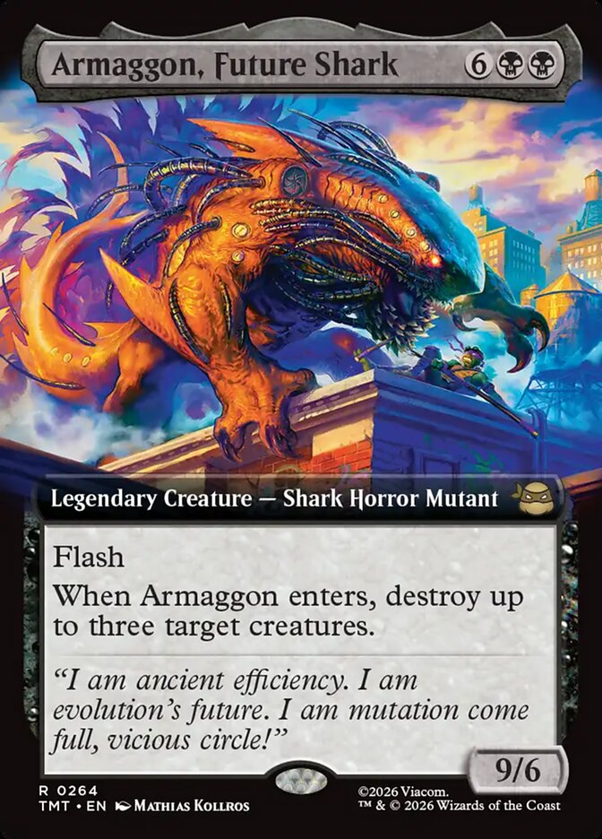 Armaggon, Future Shark card front