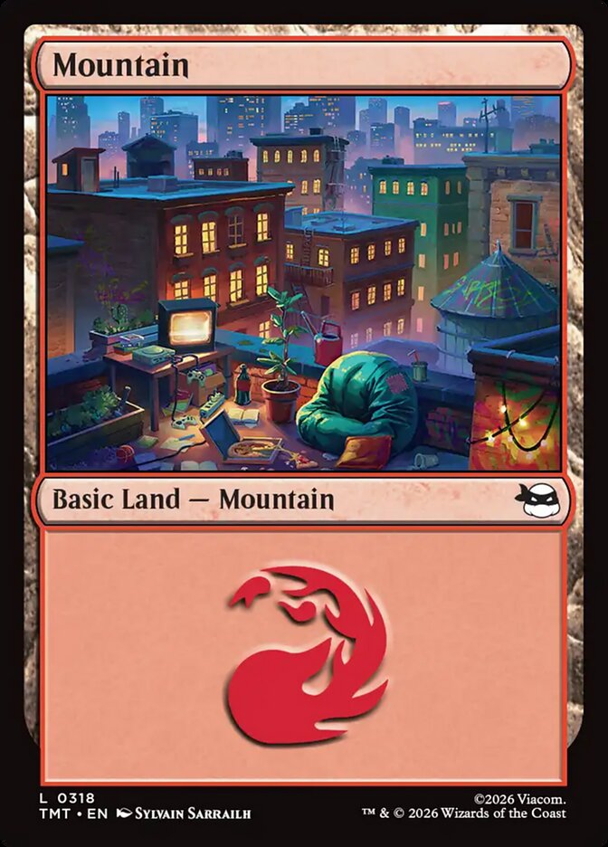 Mountain card front
