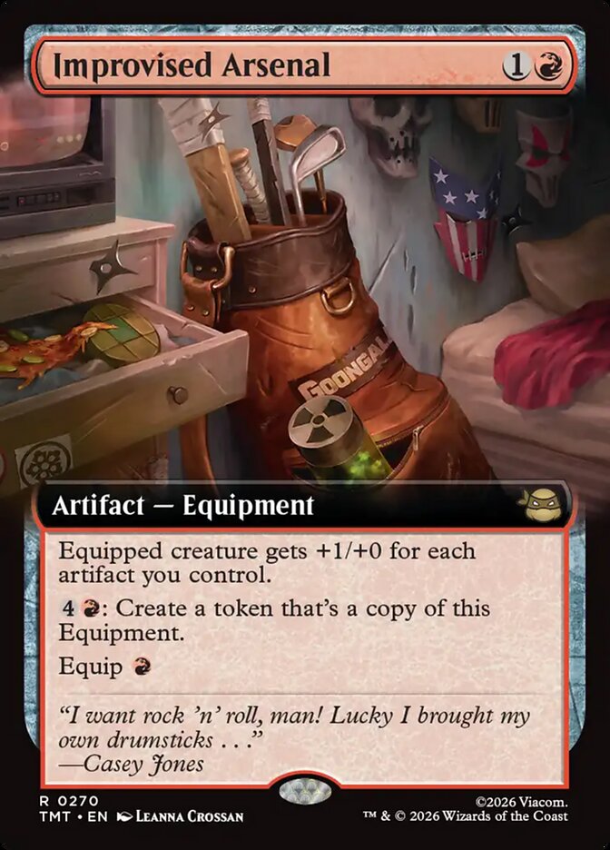 Improvised Arsenal card front
