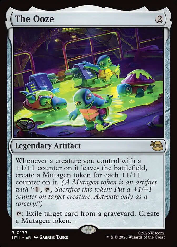 The Ooze card front