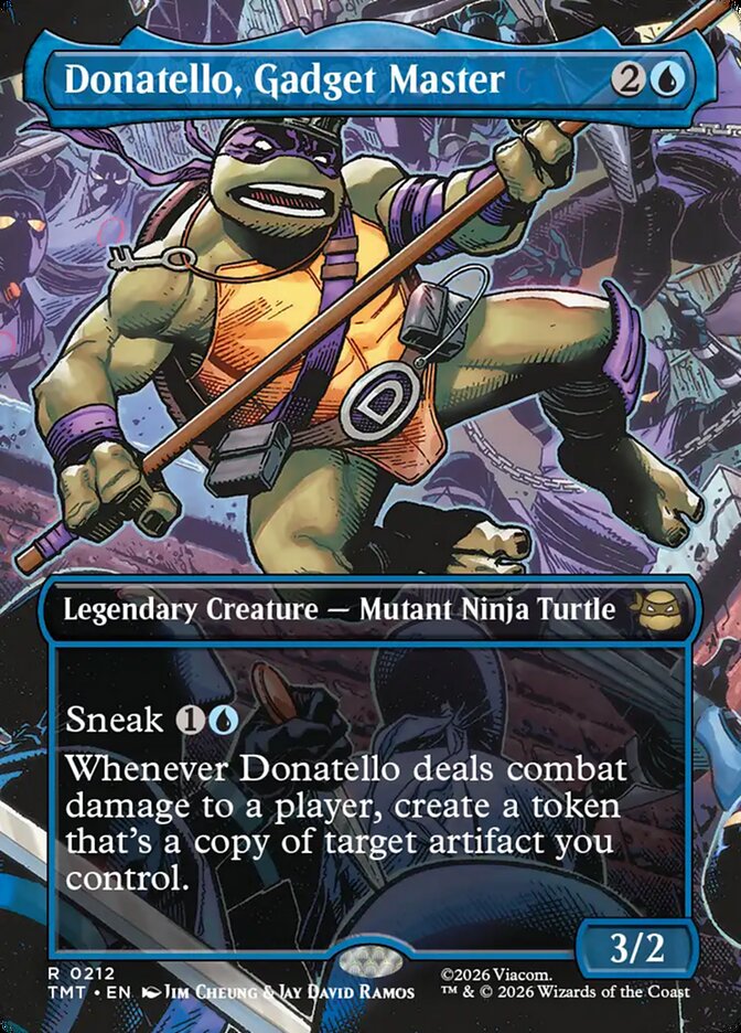 Donatello, Gadget Master card front