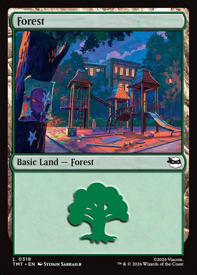 Forest card front