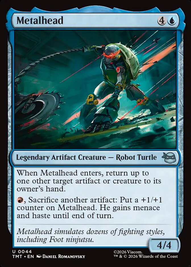 Metalhead card front