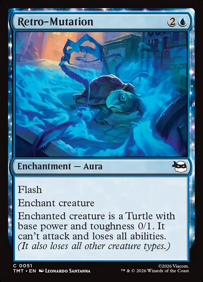 Retro-Mutation card front