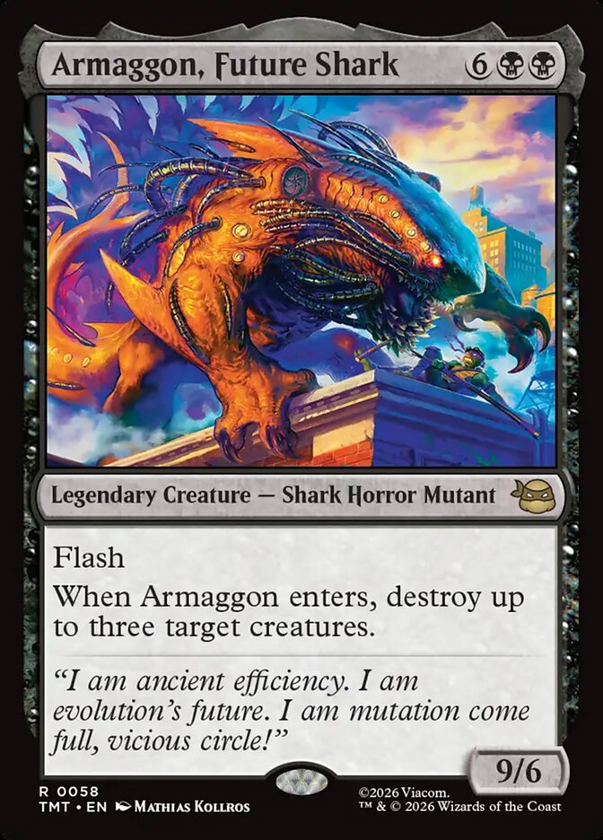 Armaggon, Future Shark card front