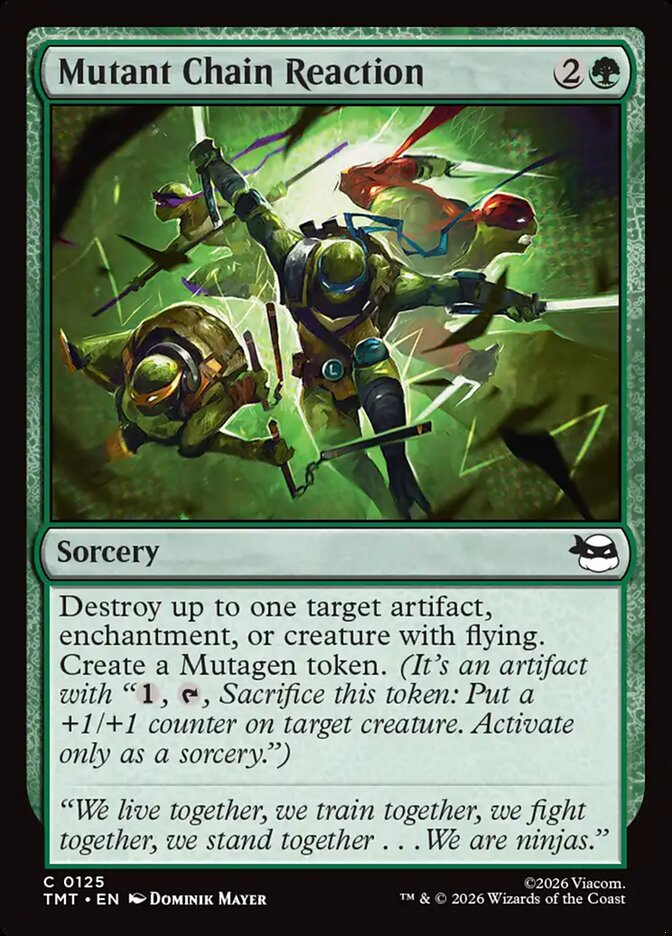 Mutant Chain Reaction card front
