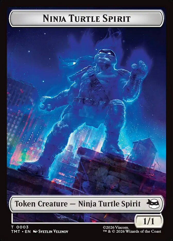 Ninja Turtle Spirit card front