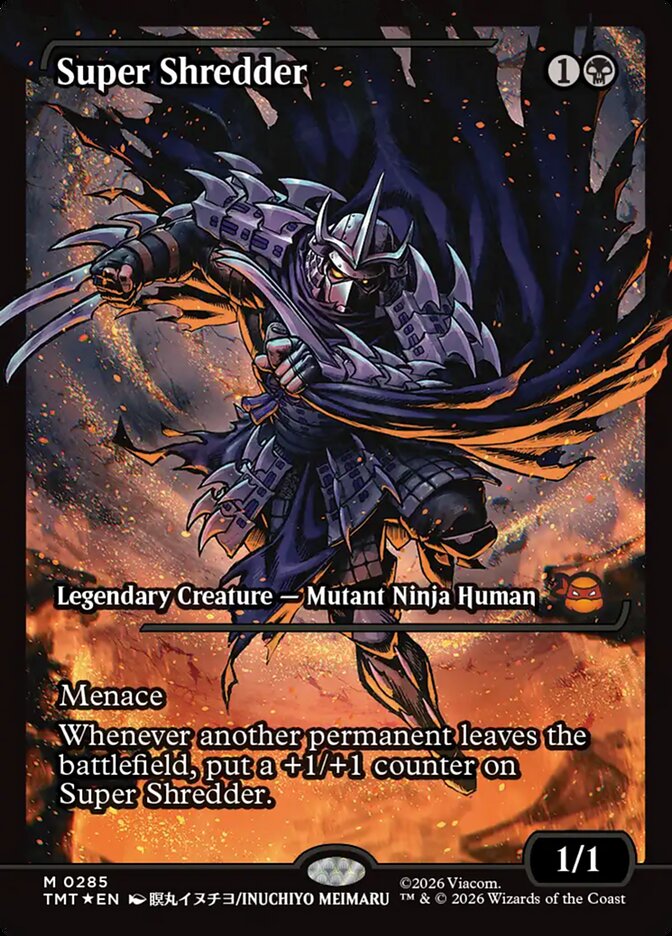 Super Shredder card front