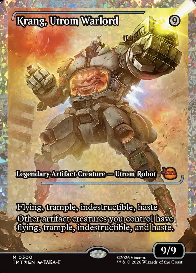 Krang, Utrom Warlord card front