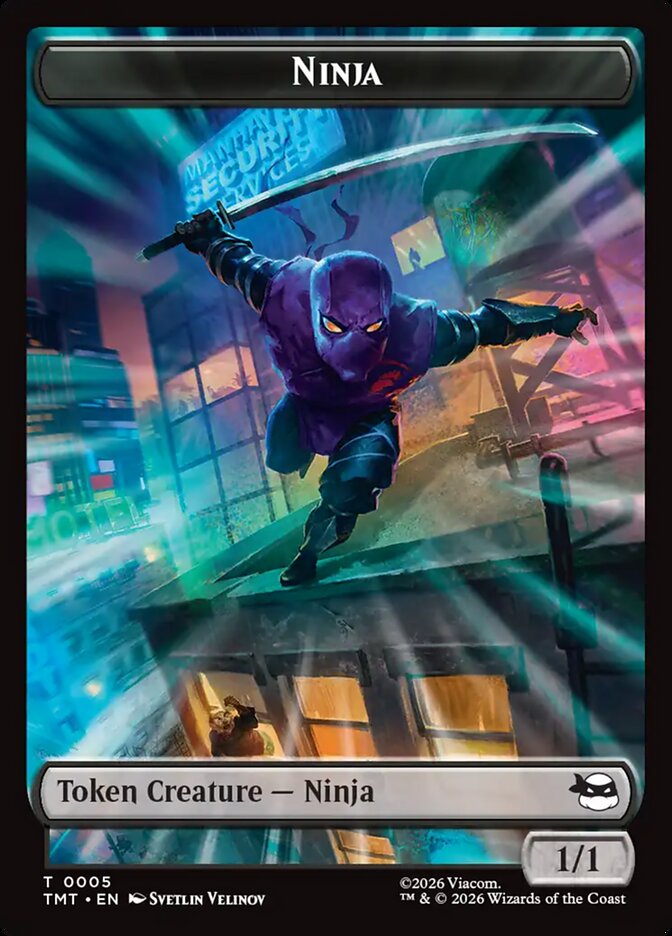 Ninja card front