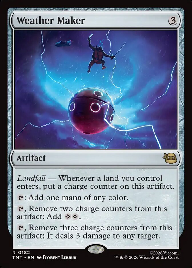 Weather Maker card front