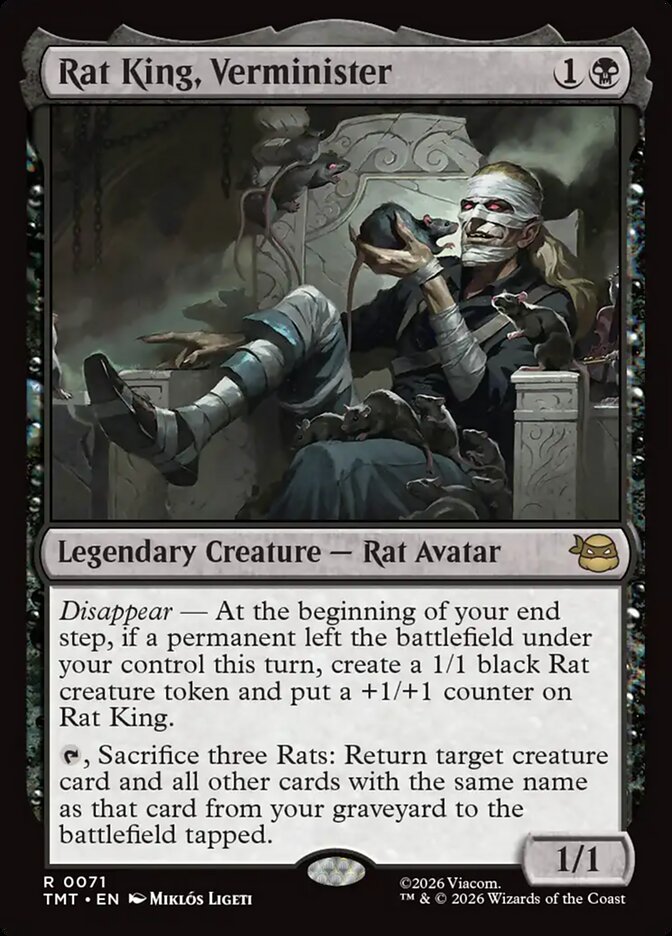 Rat King, Verminister card front