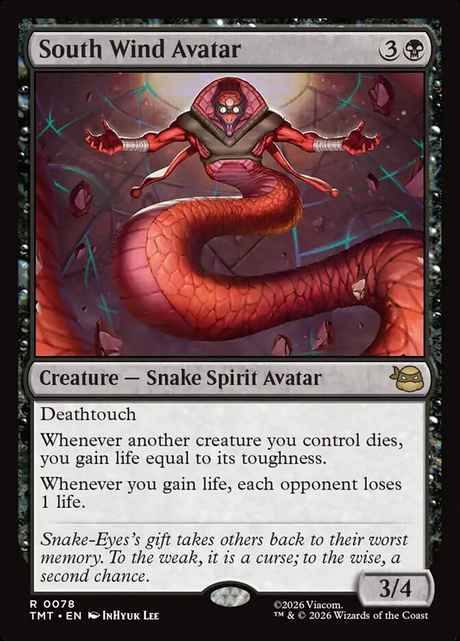 South Wind Avatar card front